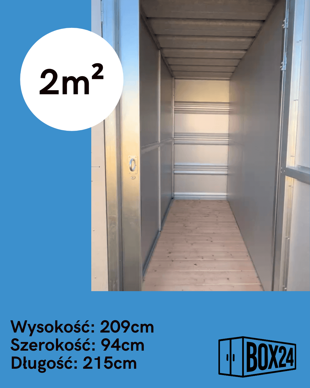 Magazyny 2-12m² BOX24 całą dobę online